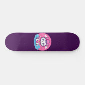Süße Katze Skateboard (Horizontal)
