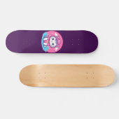 Süße Katze Skateboard (Horizontal)