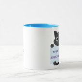 Süße Katze  Tasse (Zentrum)