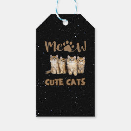 Süße Katzen Geschenkanhänger