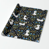Süße Katzen Geschenkpapier (Ungerollt)