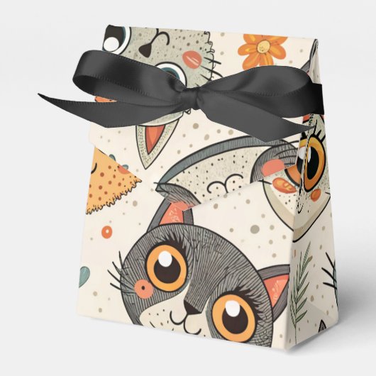 Süße Katzen Geschenkschachtel (Vorderseite)