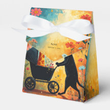 Süße Katzen-Giraffen-Geschenkbox