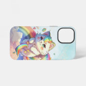 Süße Katzen-Handyhülle iPhone Hülle (Rückseite (Horizontal))