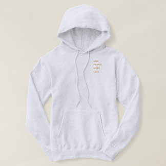 Süße Katzen Illustration Unisex Hoodie