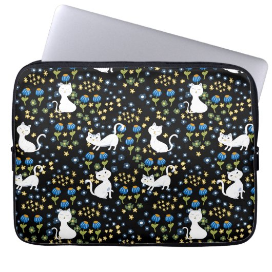 Süße Katzen Laptopschutzhülle (Vorderseite)