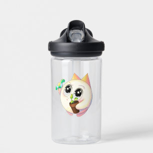 Süße Katzen-Maskottchen-Wasserflasche – Kawaii Car Trinkflasche