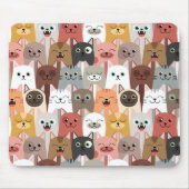 Süße Katzen-Mauspad Mousepad (Vorne)