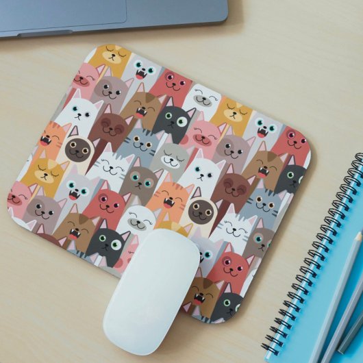 Süße Katzen-Mauspad Mousepad
