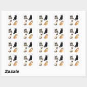 süße Katzen-Meme-Pack Sticker (Blatt)