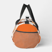 Süße Katzen Muster Individueller Monogramm Name Ki Duffle Bag (Rechts)