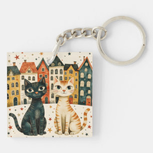 Süße Katzen Schlüsselanhänger