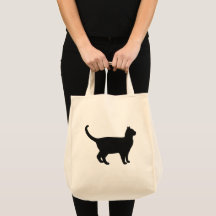 Süße Katzen-Silhouette