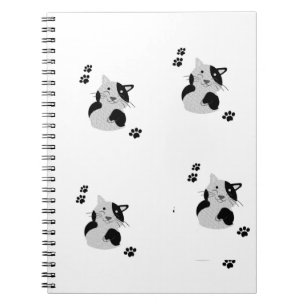 Süße Katzen-Tasse Notizblock