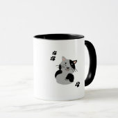 Süße Katzen-Tasse Tasse (VorderseiteRechts)