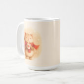 Süße Katzen-Weihnachts-Tasse Wrap Kaffeetasse (Vorderseite Links)