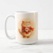 Süße Katzen-Weihnachts-Tasse Wrap Kaffeetasse (Links)