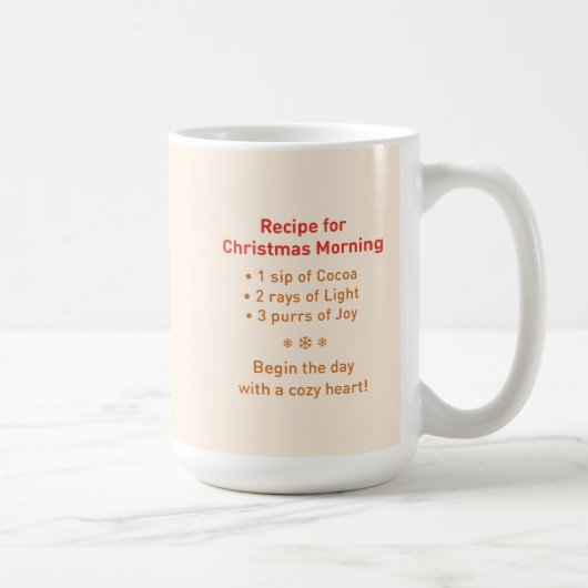 Süße Katzen-Weihnachts-Tasse Wrap Kaffeetasse (Rechts)