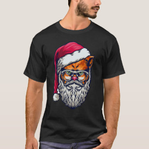 Süße Katzen-Weihnachtsliebhaber Lustige Hässliche T-Shirt