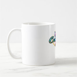 Süße Katzenillustration – Ansprechendes „Cut Cat“- Kaffeetasse