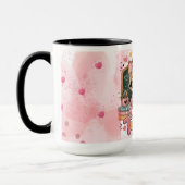 Süße Katzenlehrer-Geschenktasse Tasse (Links)
