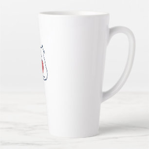 Süße Katzenliebe-Herz-Cartoon-Kunst Milchtasse