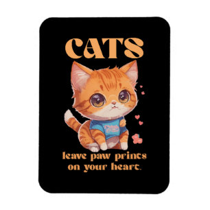 süße Katzenliebe Magnet