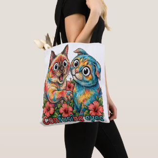 Süße Katzenliebhaber-Katze Lustige Siamese- & Char Tasche