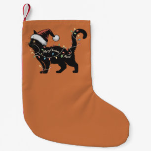 Süße Katzenliebhaber Weihnachten Katzen-Mama Xmas- Kleiner Weihnachtsstrumpf