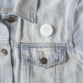 Süße Katzenliniendrawing mit drei Herzen Button (Beispiel)