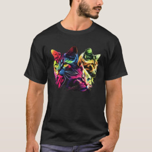 Süße Katzenmomente Schöne Katzenmuster für Katzen T-Shirt