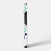 Süße Katzenmuster iPhone Hülle (Linke Seite)