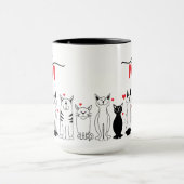 Süße Katzenmutter-Tasse Tasse (Zentrum)