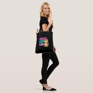 Süße Katzenmutter-Tragetasche als Geschenk Tasche