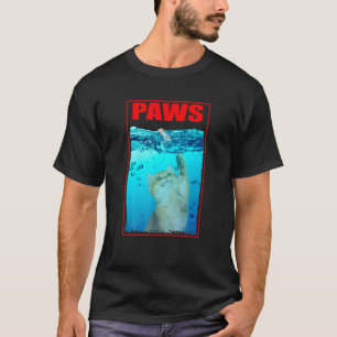 Süße Katzenparodie Op Paws Katze Und Maus Op PAWS T-Shirt