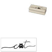 Süße Katzenpfote Gummistempel (Stempel)