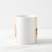 Süße Katzenveröffentlichungen Kaffeetasse (Mittel)