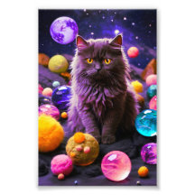 Süße Katzenwandkunst Dekoration