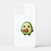 Süße Kawaii 3D Avocado Aufkleber