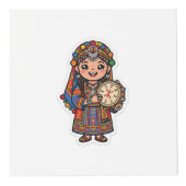  Süße Kawaii Amazigh Ber Würfel (Vorderseite)