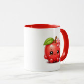 Süße Kawaii-Apfel-Tasse Tasse (VorderseiteRechts)