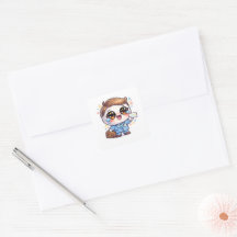 Süße Kawaii Arzt Brille Anzug Aktentasche 