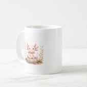 Süße Kawaii-Axolotl-Tasse Kaffeetasse (Vorderseite Links)