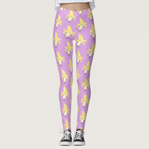 Süße kawaii Banane Cartoon Leggings