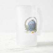 Süße Kawaii Blaubeer Frucht Kaffeetasse (VorderseiteRechts)