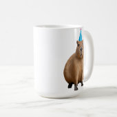 Süße Kawaii-Capybara-Ästhetik-Illustration Kaffeetasse (VorderseiteRechts)