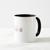 Süße Kawaii Cartoon-Tasse Tasse (VorderseiteRechts)