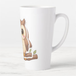Süße Kawaii Chibi Eule Milchtasse