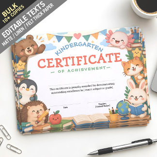Süße Kawaii Chibi Tierklasse benutzerdefinierte Ki Briefbogen