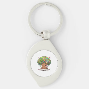 Süße Kawaii Der Gebende Baum Herz Blätter Freundli Schlüsselanhänger
